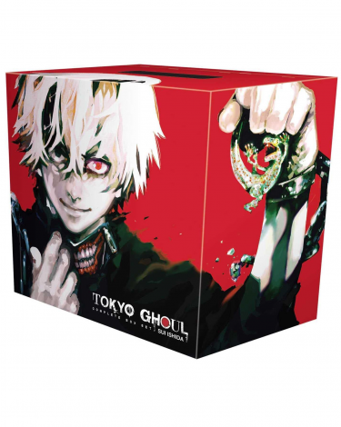 Komiks Tokyo Ghoul - Complete Box Set (vol. 1-14) ENG + plagát