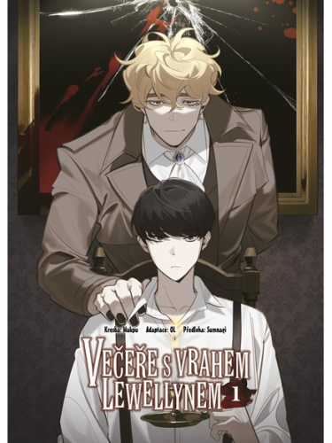 Komiks Večeře s vrahem Lewellynem 1