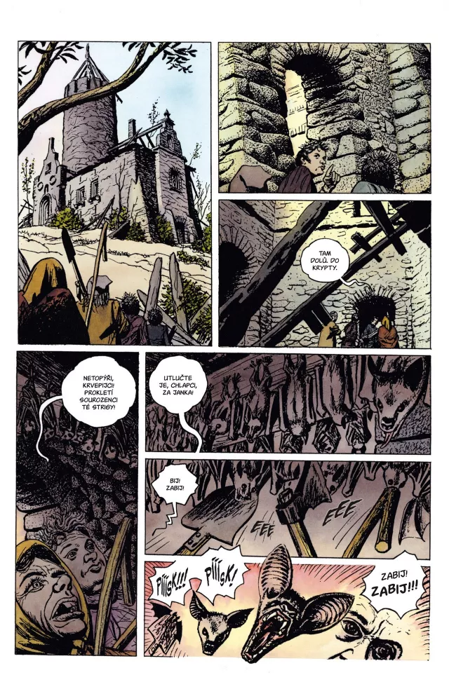 Komiks Zaklínač: Geralt / Menší Zlo