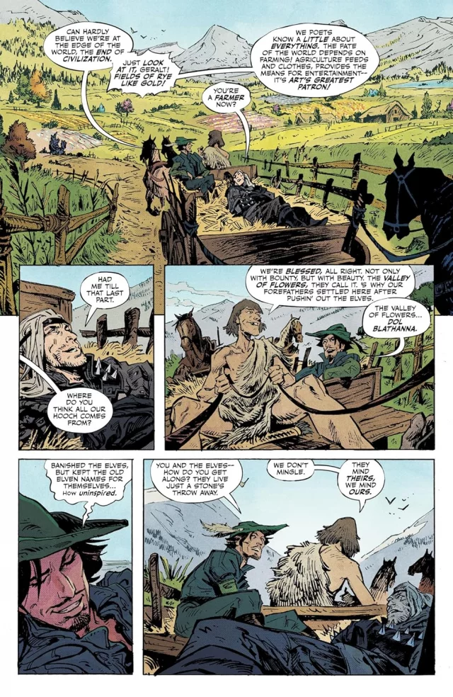 Komiks Zaklínač - The Edge of the World ENG