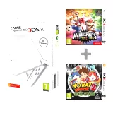 Konzola New Nintendo 3DS XL (biela) + Mario Sports + Yo-Kai Watch 2