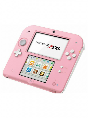 Konzola Nintendo 2DS (ružovo-biela) (WII)