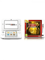 Konzola Nintendo 3DS (biela) + The Legend of Zelda (3DS)