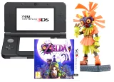 Konzola New Nintendo 3DS (čierna) + Zelda + figúrka