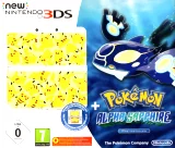 Konzola New Nintendo 3DS (biela) + Pokemon Alpha Sapphire + Pikachu Faceplate
