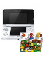 Konzola Nintendo 3DS (biela) + Super Mario 3D Land (WII)