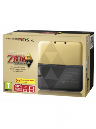 Konzola Nintendo 3DS XL + Zelda: A Link Between Worlds (WII)