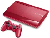 Konzola Sony PlayStation 3 Super Slim (500GB) červená + 2 ovládače - Herné konzoly