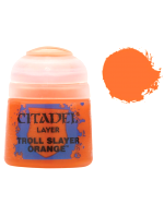 Citadel Layer Paint (Troll Slayer Orange) - krycia farba, oranžová