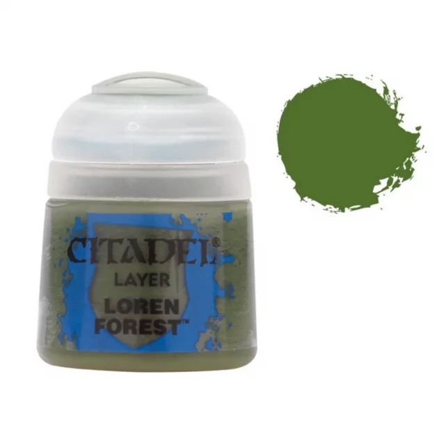 Citadel Layer Paint (Loren Forest) - krycia farba, zelená