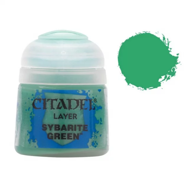 Citadel Layer Paint (Sybarite Green) - krycia farba, zelená 