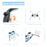 Kryt na DualSense - červený