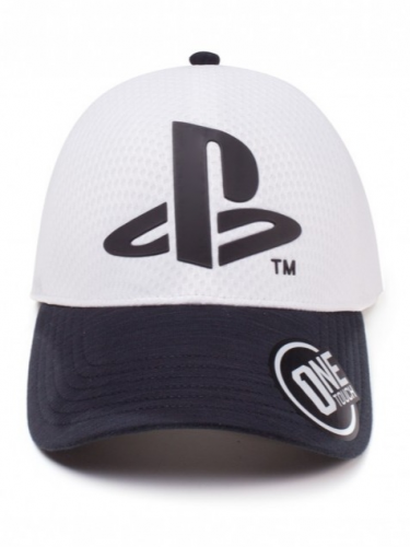 Šiltovka PlayStation - Logo (biela)