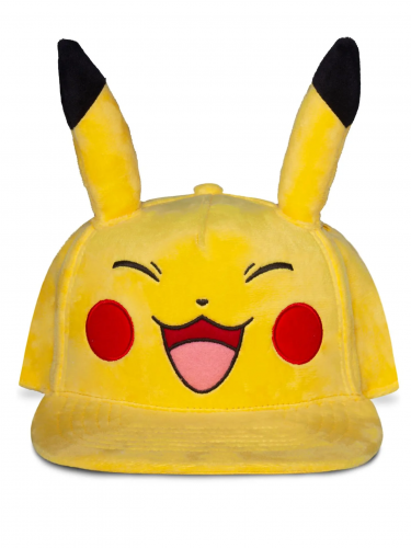 Šiltovka Pokémon - Happy Pikachu Plush