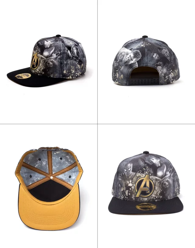 Šiltovka Avengers - Heroes All AOP Snapback