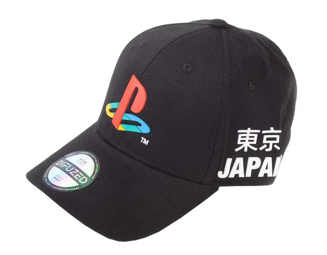 Šiltovka PlayStation - Logo Japan (čierna) 