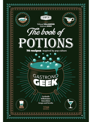 Kuchárka Gastronogeek The Book of Potions ENG