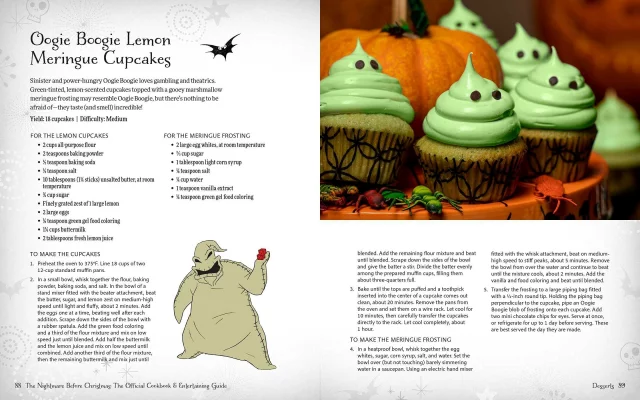 Kuchárka The Nightmare Before Christmas: The Official Cookbook and Entertaining Guide