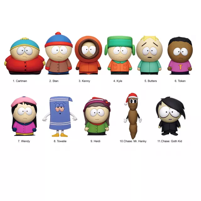Klip na vrecká South Park – Blind Box Series 1 (náhodný výber) - Kuchynské potreby