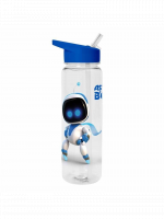 Fľaša na pitie Astro Bot – Clear