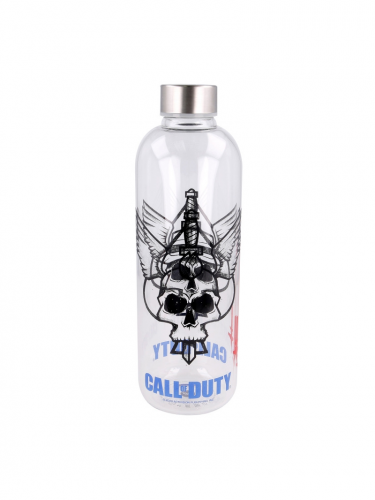 Fľaša na pitie Call of Duty - Skull (sklenená)
