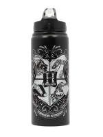 Fľaša na pitie Harry Potter - Hogwarts Crest