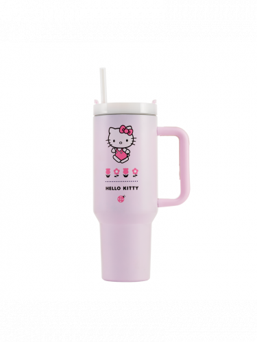 Fľaša na pitie Hello Kitty - Hello Kitty Pink
