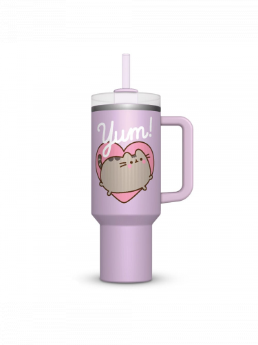 Fľaša na pitie Pusheen - Yum!