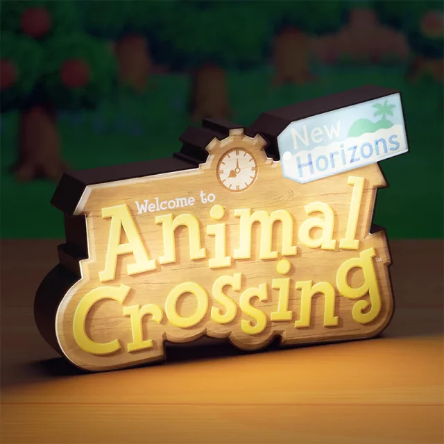 Lampička Animal Crossing - Logo Light