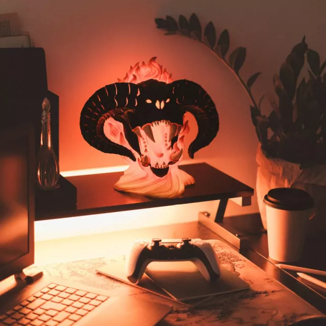 Lampička Lord of the Rings - Balrog - Stolná lampa