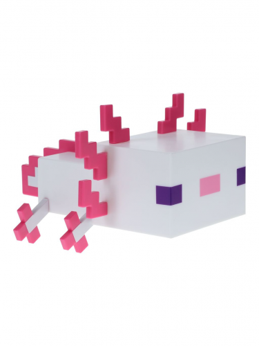 Lampička Minecraft - Axolotl (21 cm)