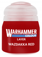 Warhammer Colour Layer Paint (Wazdakka Red) - krycia farba červená