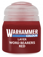Warhammer Colour Layer Paint (Word Bearers) - krycia farba, červená