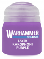Warhammer Colour Layer Paint (Kakophoni Purple) - krycia farba, fialová