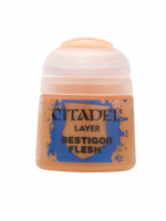 Citadel Layer Paint (Bestigor Flesh) - krycia farba, hnedá