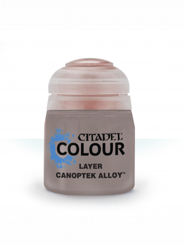 Citadel Layer Paint (Canoptek Alloy) - krycia farba, hnedá