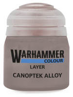 Warhammer Colour Layer Paint (Canoptek Alloy) - krycia farba, hnedá