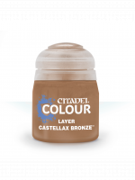 Citadel Layer Paint (Castellax Bronze) - krycia farba, hnedá