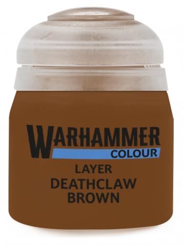 Warhammer Colour Layer Paint (Deathclaw Brown) - krycia farba, hnedá