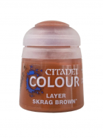 Citadel Layer Paint (Skrag Brown) - krycia farba, hnedá