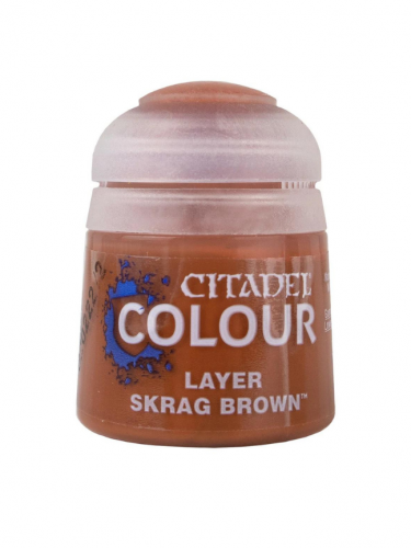 Citadel Layer Paint (Skrag Brown) - krycia farba, hnedá