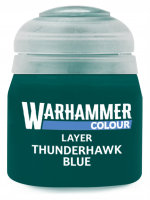 Warhammer Colour Layer Paint (Thunderhawk Blue) - krycia farba, modrá