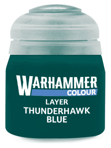 Warhammer Colour Layer Paint (Thunderhawk Blue) - krycia farba, modrá