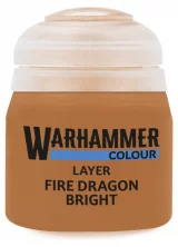 Citadel Layer Paint (Fire Dragon Bright) - krycia farba, oranžová