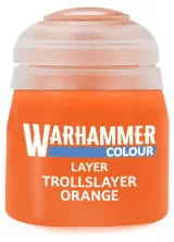 Citadel Layer Paint (Troll Slayer Orange) - krycia farba, oranžová