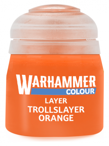 Warhammer Colour Layer Paint (Trollslayer Orange) - krycia farba, oranžová