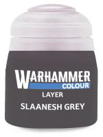 Warhammer Colour Layer Paint (Slaanesh Grey) - krycia farba, šedá