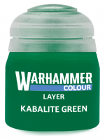 Warhammer Colour Layer Paint (Kabalite Green) - krycia farba, zelená