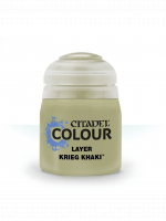 Citadel Layer Paint (Krieg Khaki) - krycia farba, zelená