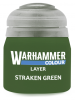 Warhammer Colour Layer Paint (Straken Green) - krycia farba, zelená